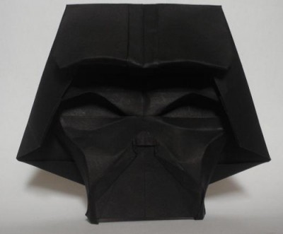 Darth Vader origami